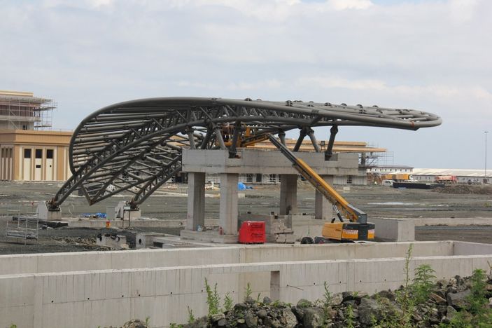 Rize-Artvin Havalimanı inşaatı sürüyor