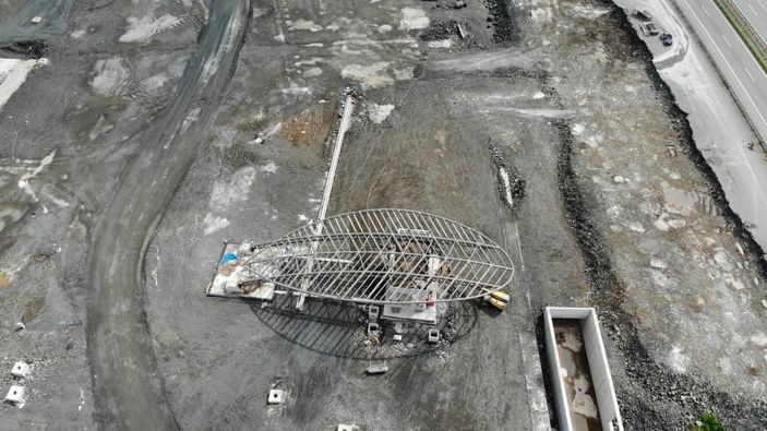 Rize-Artvin Havalimanı inşaatı sürüyor