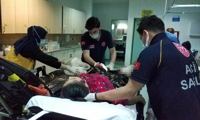 Samsun'da elindeki tüfek düşen kadın kazara kendini vurdu