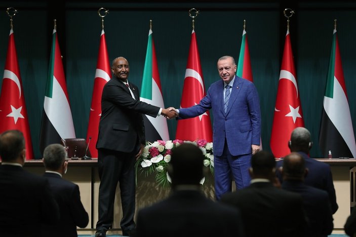 Cumhurbaşkanı Erdoğan'dan Sudan Devlet Başkanı ile ortak açıklama