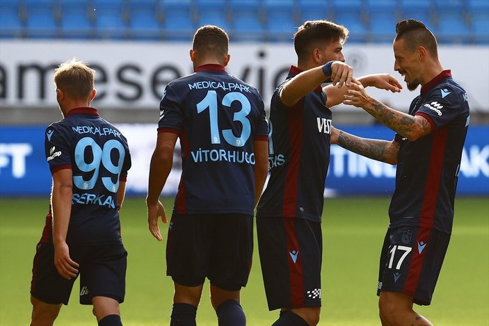 Molde'yi yenen Trabzonspor tur atladı