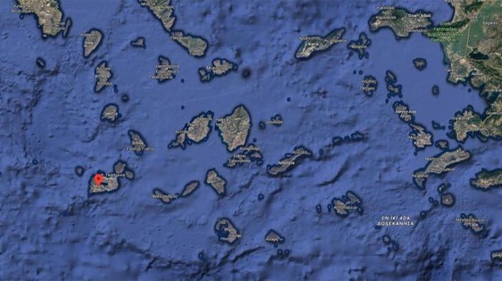 Ege Denizi'nde İngiliz bayraklı yat battı