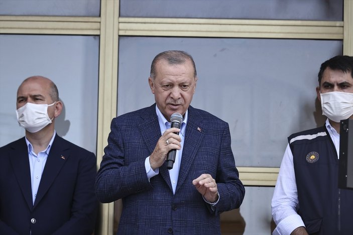 Cumhurbaşkanı Erdoğan: Doğal felaketler sadece ülkemizde olmuyor
