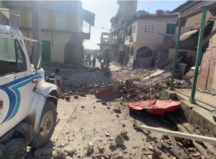 Haiti açıklarında 7,2 büyüklüğünde deprem