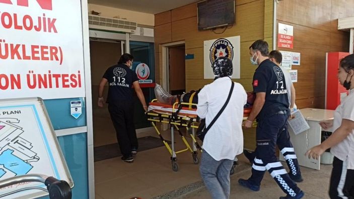 i Bursa'da tekstil fabrikasında çalışan kadın işçi yaralandı