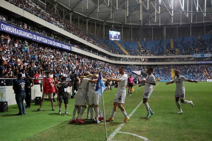 Fenerbahçe Adana Demirspor'u tek golle geçti
