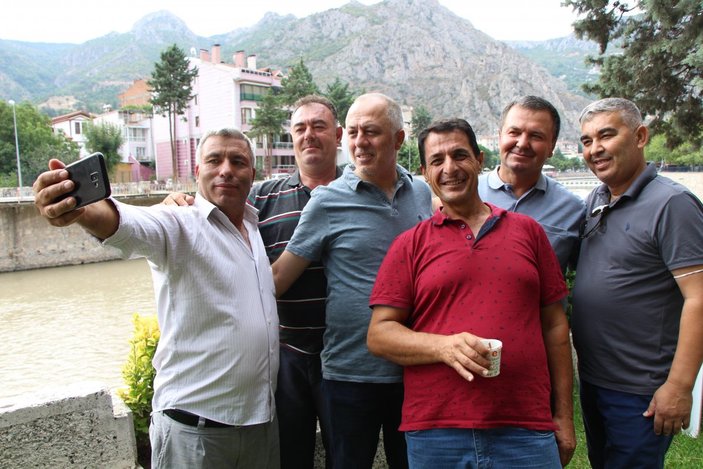 Muş'ta görev yapan asker arkadaşları, 30 yıl sonra Amasya'da buluştu