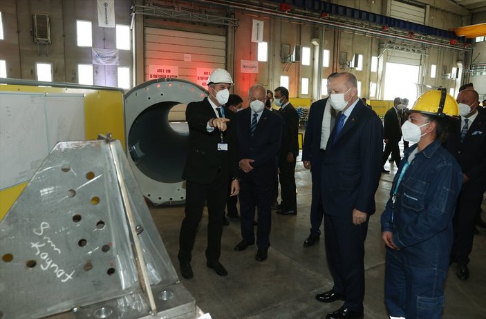 Cumhurbaşkanı Erdoğan, 26 yeni fabrikanın açılışına katıldı