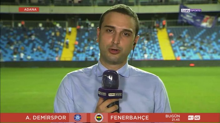 Fenerbahçe maçı öncesi muhabirin zor anları