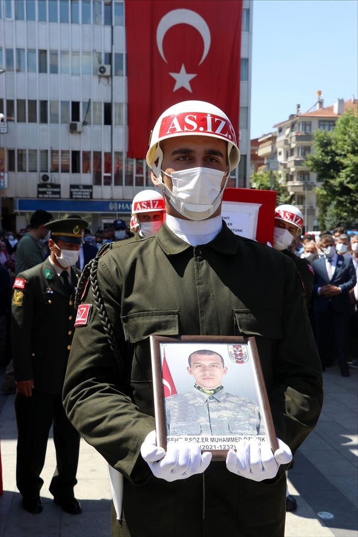 Şehit Muhammed Öztürk, Kastamonu'da son yolculuğuna uğurlandı