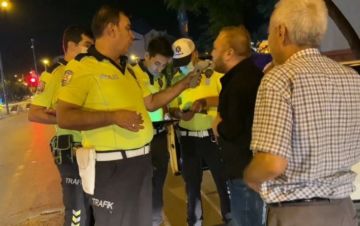Bursa'da hem ehliyetsiz hem de alkollü yakalandı