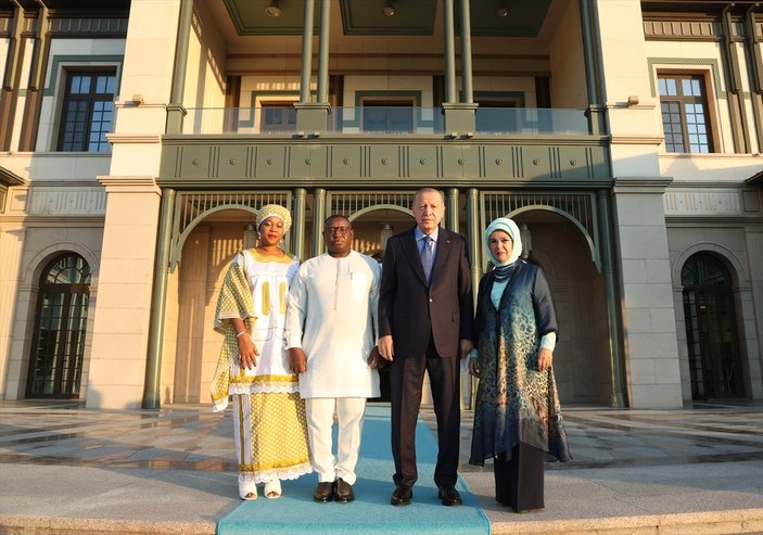Cumhurbaşkanı Erdoğan, Sierra Leone Cumhurbaşkanı ile görüştü