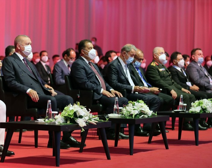 Cumhurbaşkanı Erdoğan, Uluslararası Savunma Sanayii Fuarı Açılış Töreninde konuştu