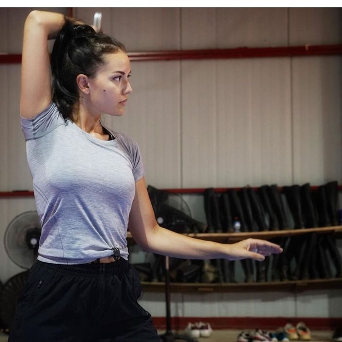 Fahriye Evcen Alparslan dizisi için çalışmalara başladı! Akça Hatun geliyor... İşte ilk kareler