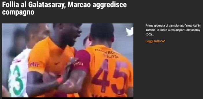 Marcao'nun Kerem Aktürkoğlu'na saldırısı dünya basınında