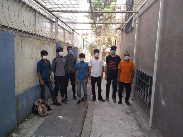 TEM'de 7 düzensiz göçmen yakalandı