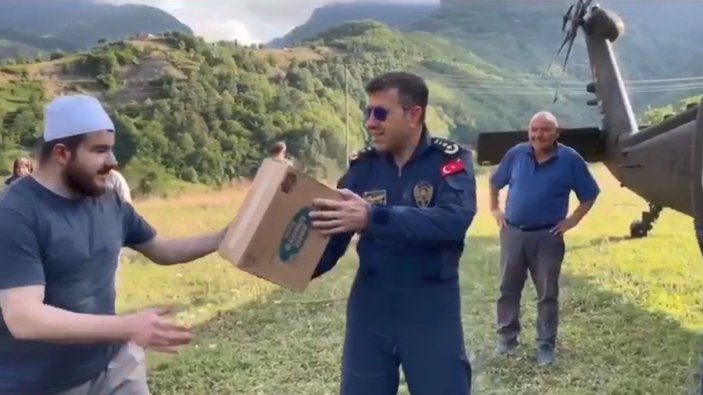 Sinop'ta pilotun örnek davranışı büyük takdir topladı