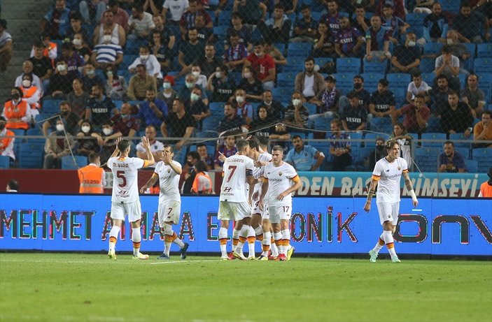 Trabzonspor Roma'ya 2-1 yenildi