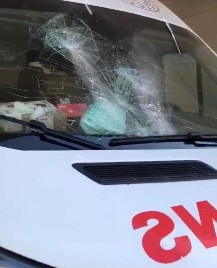 Kahramanmaraş'ta diş ağrısı için istediği ambulans gelmeyince saldırdı