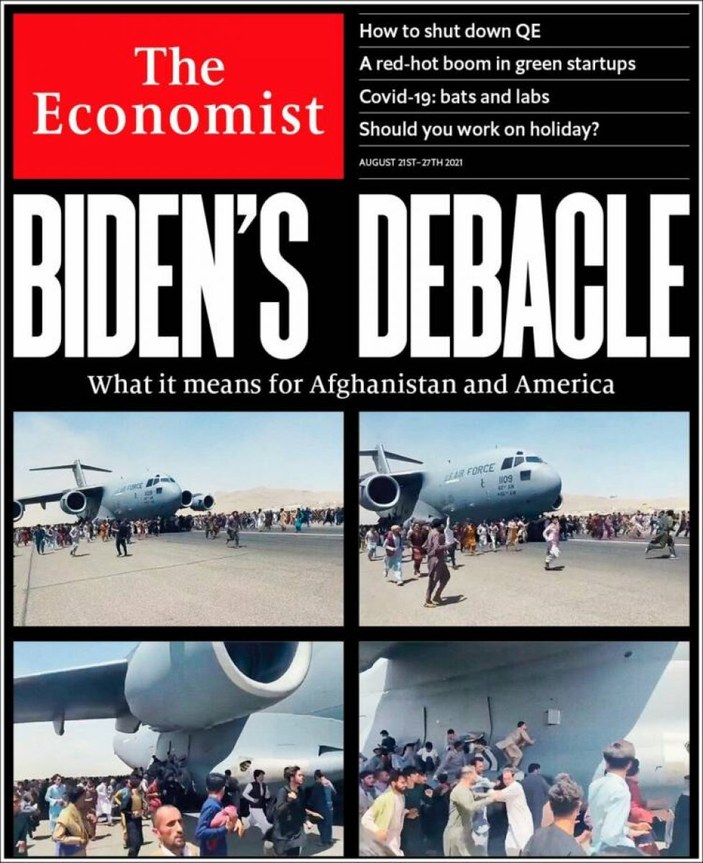 Economist'ten Afganistan değerlendirmesi: Biden'ın çöküşü