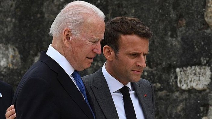 Emmanuel Macron ve Joe Biden, Afganistan'ı görüştü