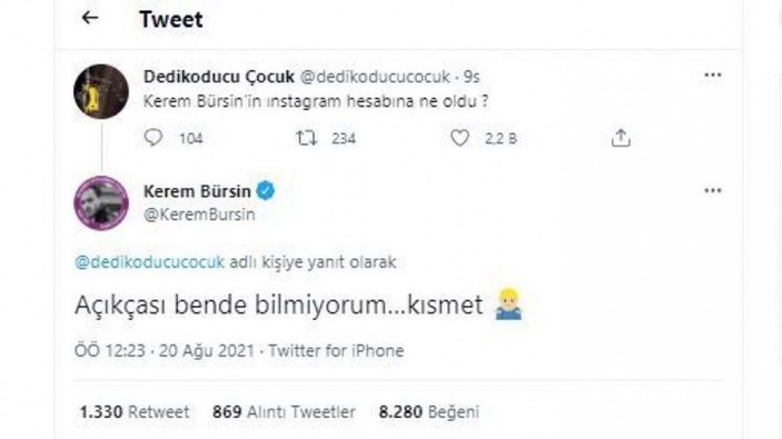 Kerem Bürsin hayatının şokunu yaşadı! 'Ne olduğunu bilmiyorum'