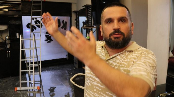 i Rize’de sağanak yağış etkili oldu