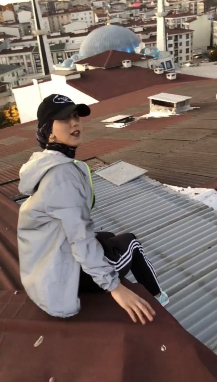 Esenyurt'ta sosyal medya için video çekerken çatıdan düştü