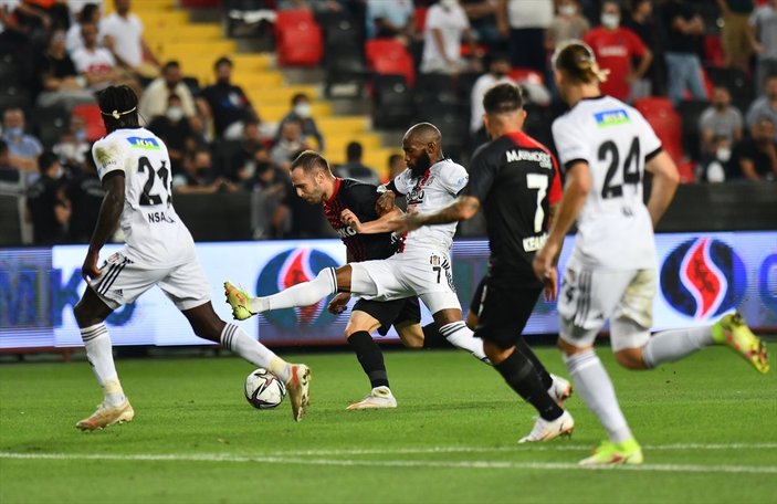 Beşiktaş, Gaziantep'ten 1 puanla döndü