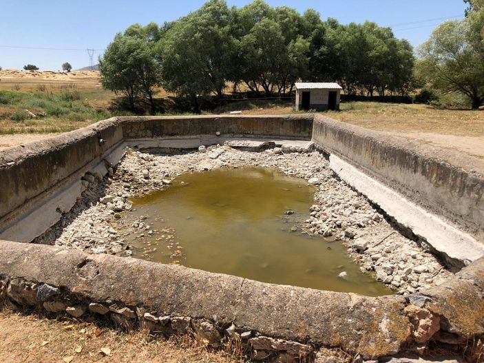 Afyonkarahisar’da 150 yıllık pınar kurudu