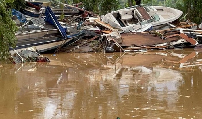 ABD'nin Tennessee eyaletinde sel felaketi