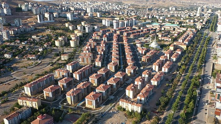 Elazığ'da deprem sonrası yükselen yeni şehir