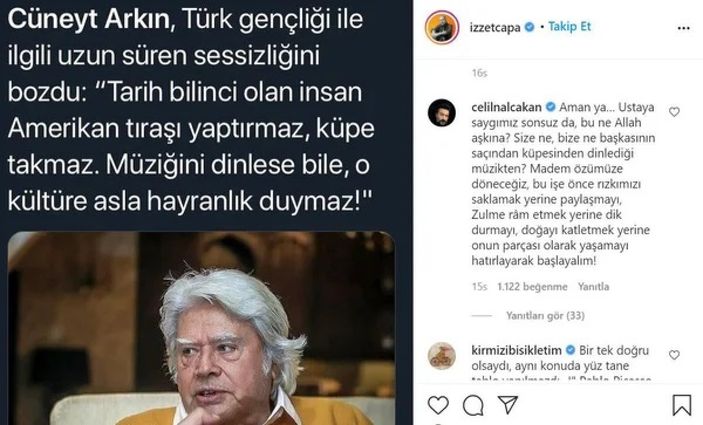 Celil Nalçakan, Cüneyt Arkın'ın gündem olan sözlerine isyan etti! 'Bu ne Allah aşkına?'