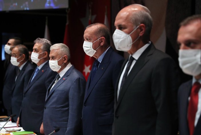 Cumhurbaşkanı Erdoğan, AK Parti İl Başkanları Toplantısı'na katıldı