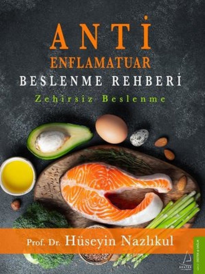Dr. Hüseyin Nazlıkul yeni kitabı: Antienflamatuar Beslenme Rehberi
