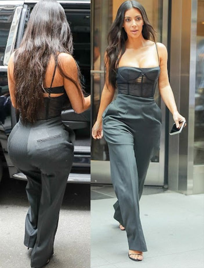 Takipçileri 'bir eksiklik' var dedi! Kim Kardashian'ın poposu kafaları karıştırdı