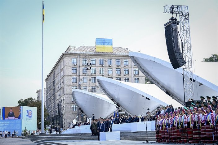Ukrayna, bağımsızlığının 30'uncu yılını kutladı