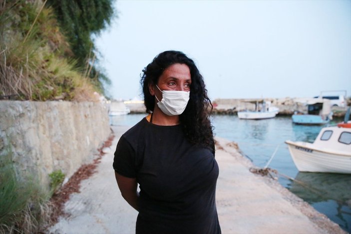 Antalya'da orman yakan şahsı ihbar eden kadın, gerekeni yaptığını söyledi