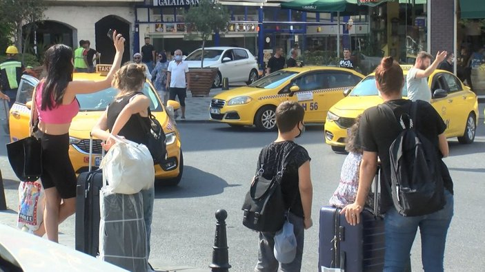 İstanbul'da kısa mesafe almayan ve müşteri seçen taksicilere ceza kesildi