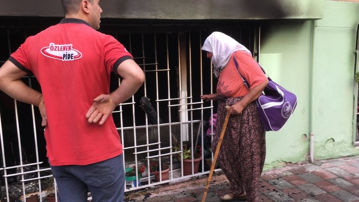 Aydın’da torunu, yaşlı kadının evini yaktı