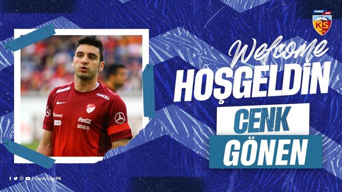 Cenk Gönen Kayserispor'da