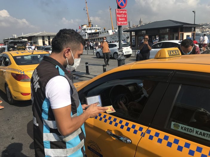 İstanbul’da ceza alan taksi sürücüsü: Kesinlikle hak ediyoruz