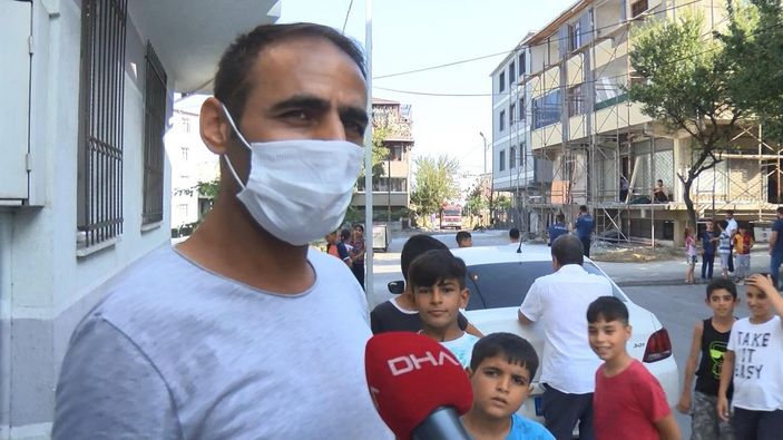 Avcılar’da kulübede çıkan yangın, elektrik tellerini kopardı