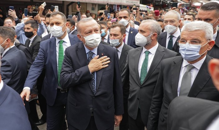 Cumhurbaşkanı Erdoğan’a Bosna Hersek'te sevgi seli