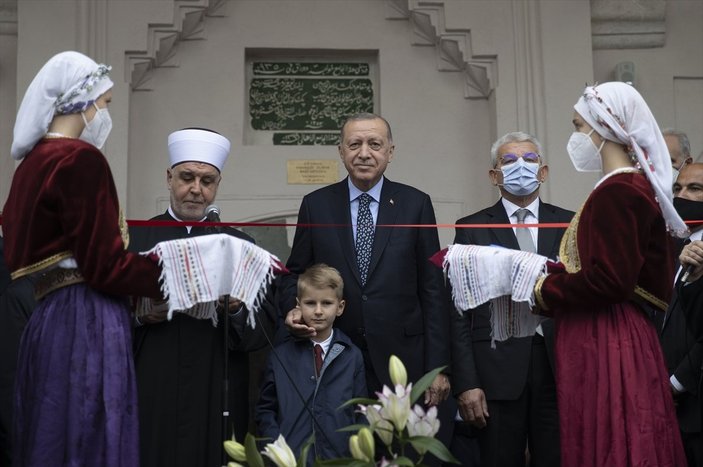 Cumhurbaşkanı Erdoğan Saraybosna’da Başçarşı Camii'nin açılışına katıldı