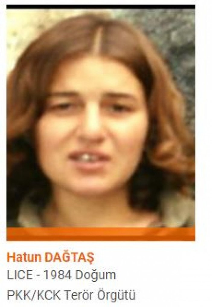 Turuncu kategorideki terörist Hatun Dağtaş, Diyarbakır'da yakalandı