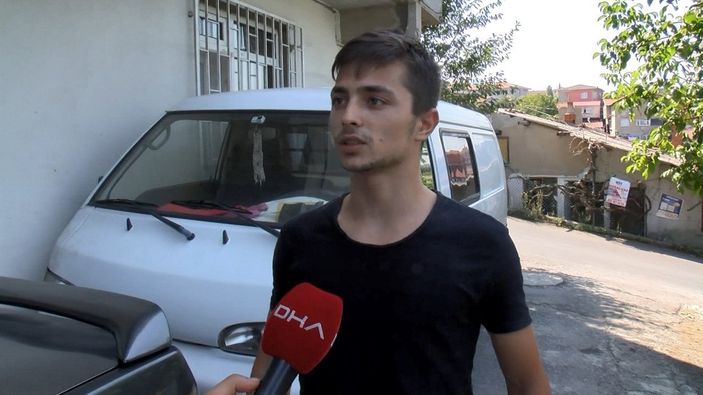 d Sarıyer’de arabanın motorunu çalınma anları kamerada