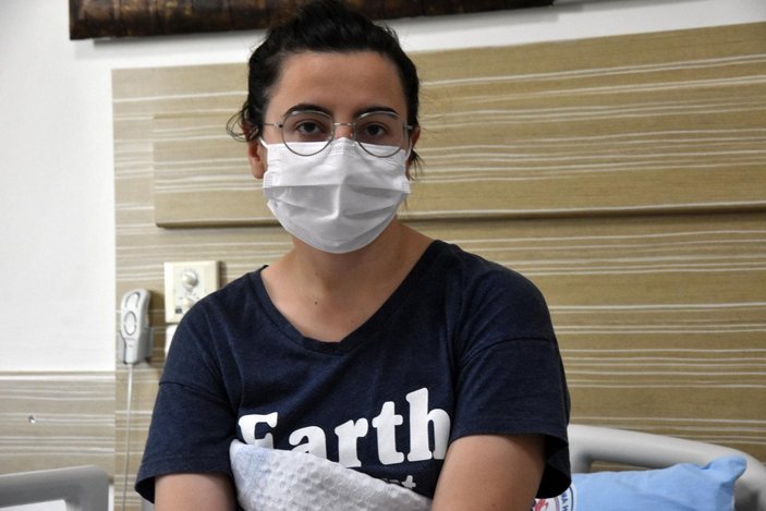 Kayseri'de aşı yaptırmayan anne ve kızı hastanede tedaviye alındı