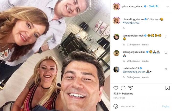 Pınar Altuğ arkadaşını yine unutmadı! Vatan Şaşmaz'ı ölüm yıl dönümünde andı: 'Özlüyorum'