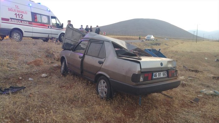 Kahramanmaraş'ta trafik kazası: 3 ölü